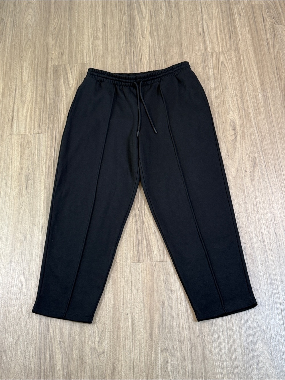 NWT Black Women’s Jogger Pants with Center Seams